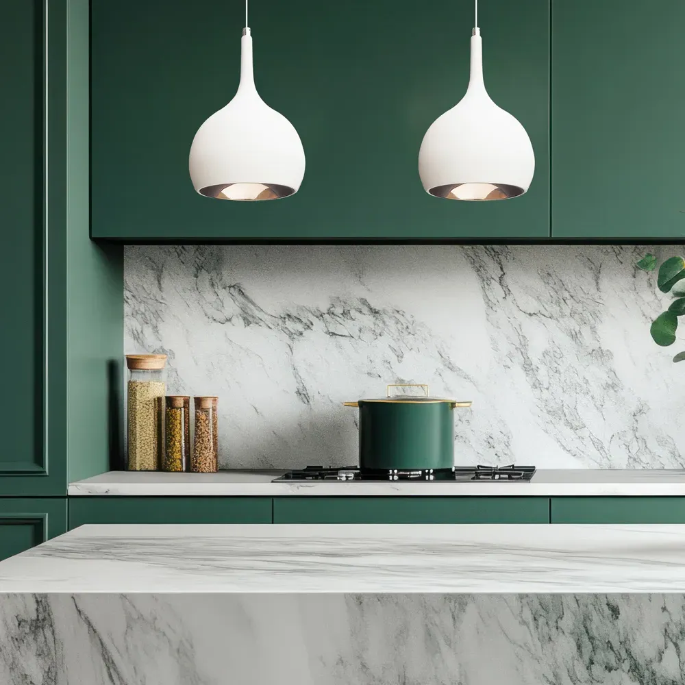 Phaedra LED Pendant Light - White