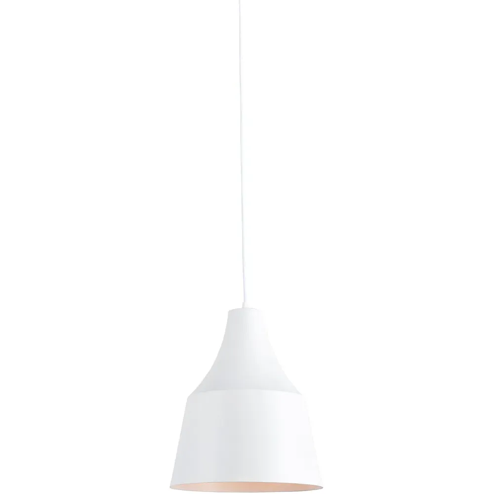 Vionne E27 Pendant Light - White