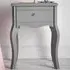 CARME Home Side Table with Drawer - Grey