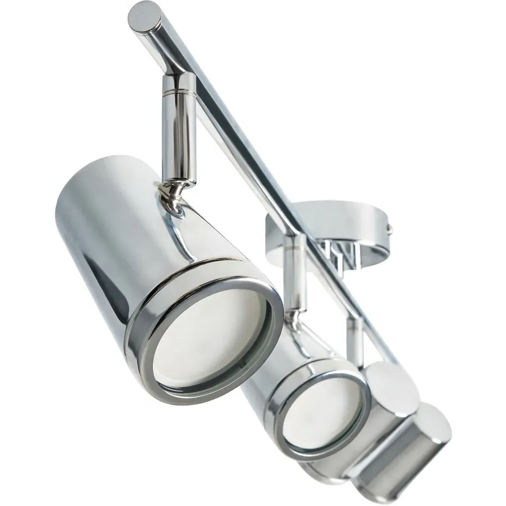 Flora 4 Light IP44 Flush Ceiling Bar - Chrome