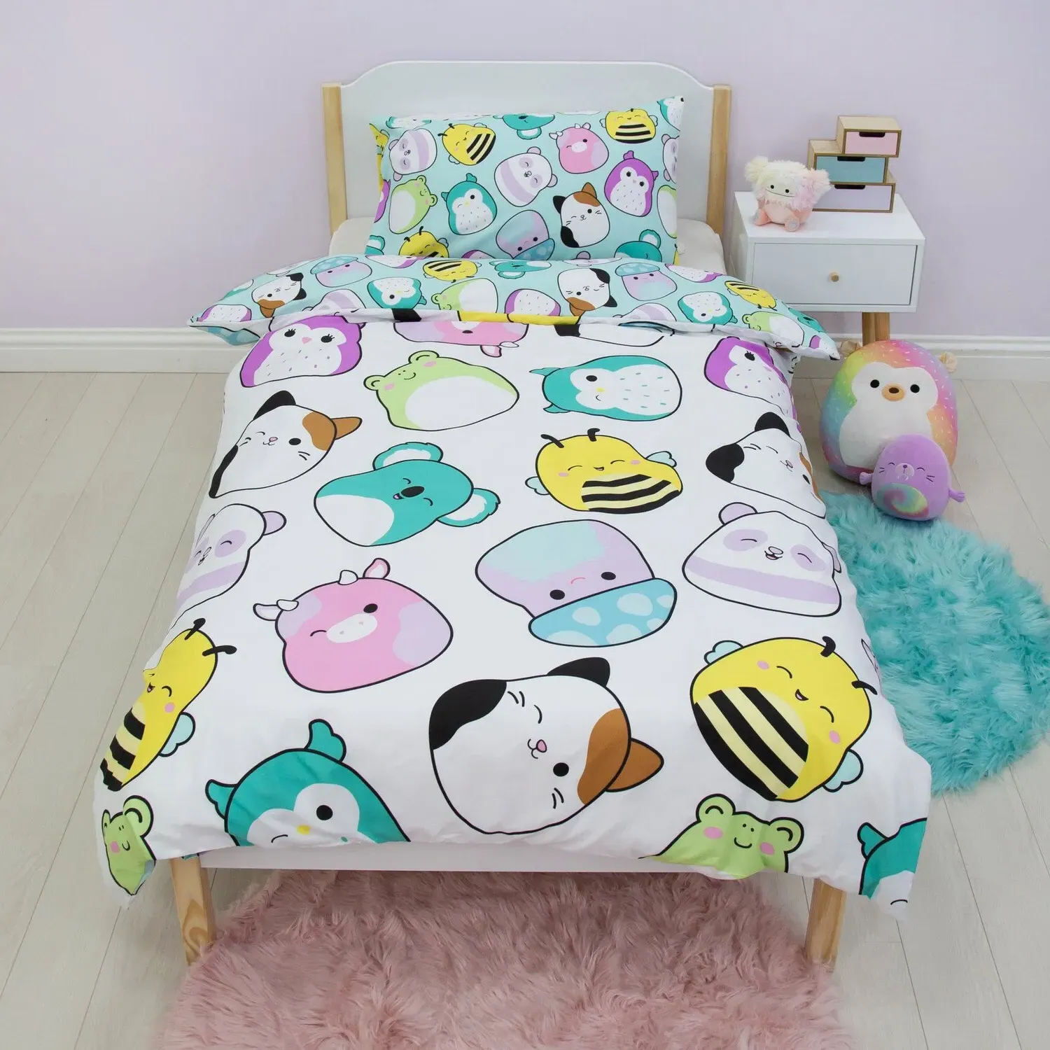 Happy Duvet Cover and Pillowcase Set