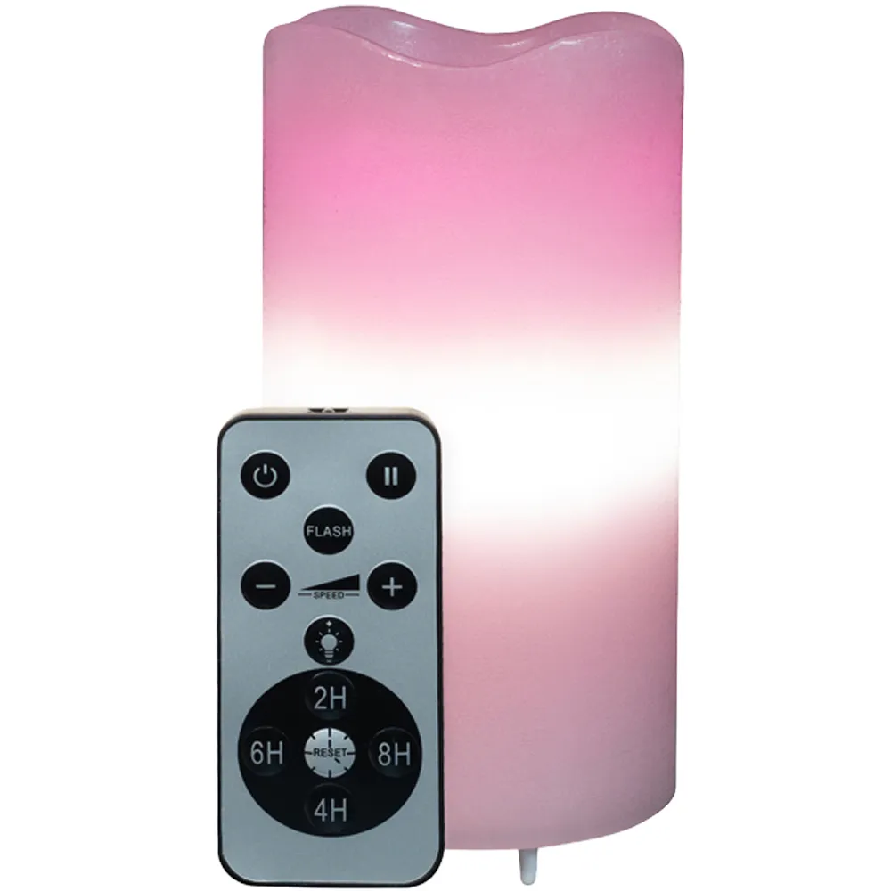 Love LED Candle Projector - Pink