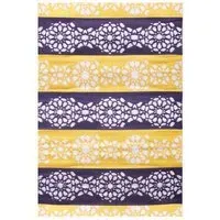 Casablanca Mosaic Reversible Outdoor Rug - Yellow