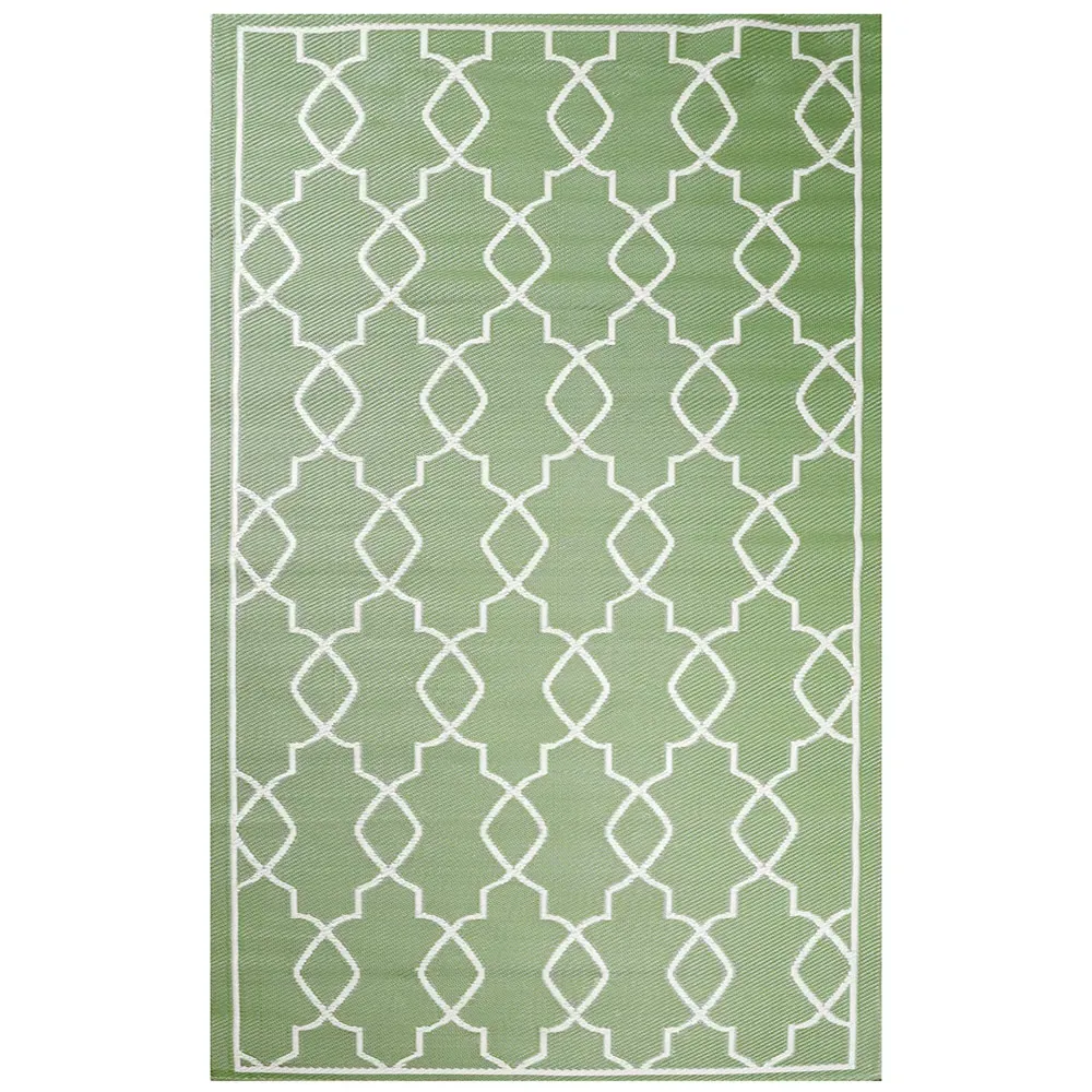 Reversible Outdoor Rug 120x180cm - Cream, Polypropylene