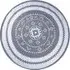 Vanguard Round Outdoor Rug - Grey, Polypropylene