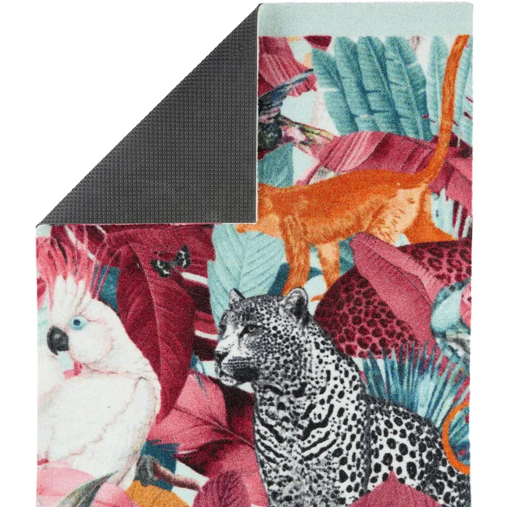 Exotic Palms Runner Rug - Multi