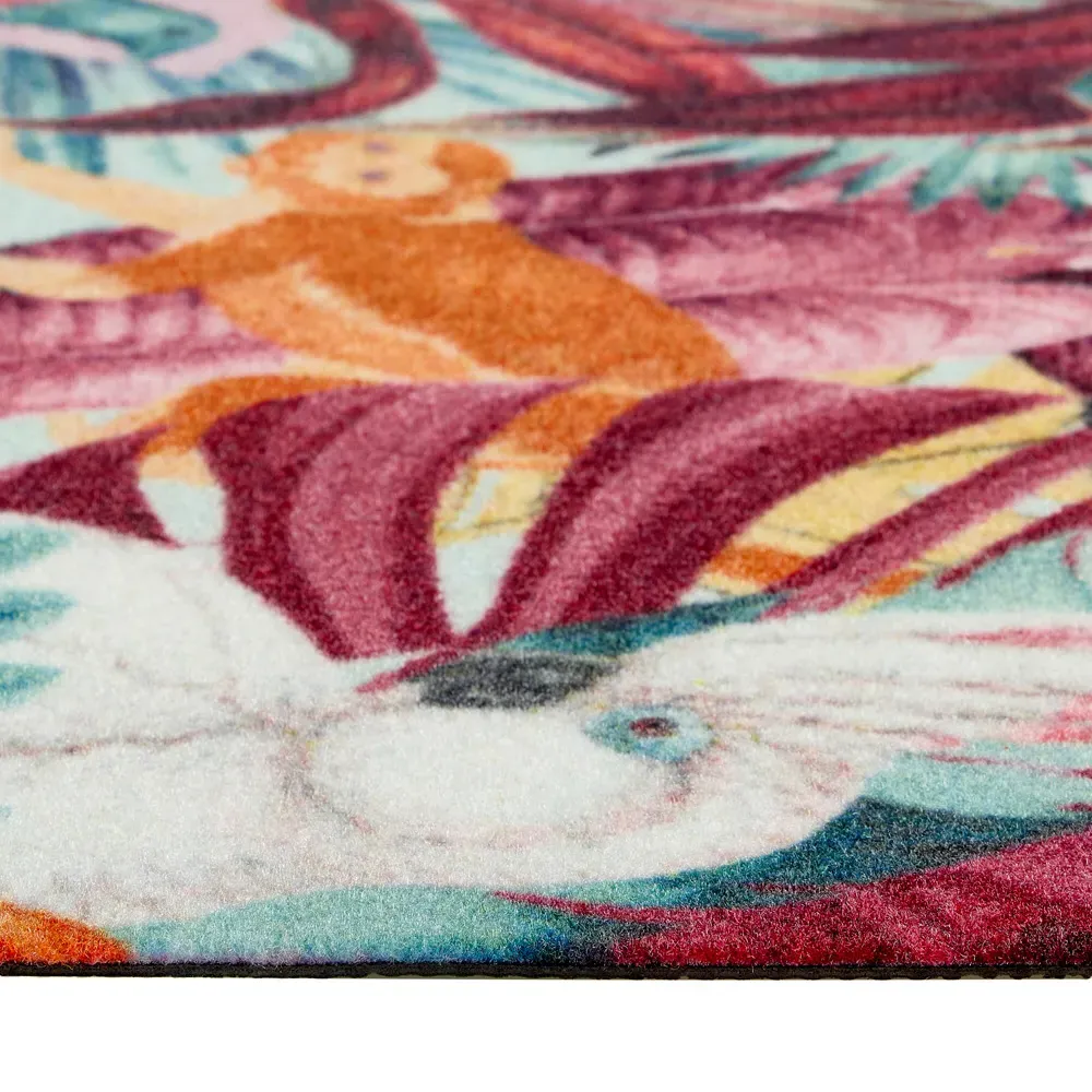 Exotic Palms Runner Rug - Multi