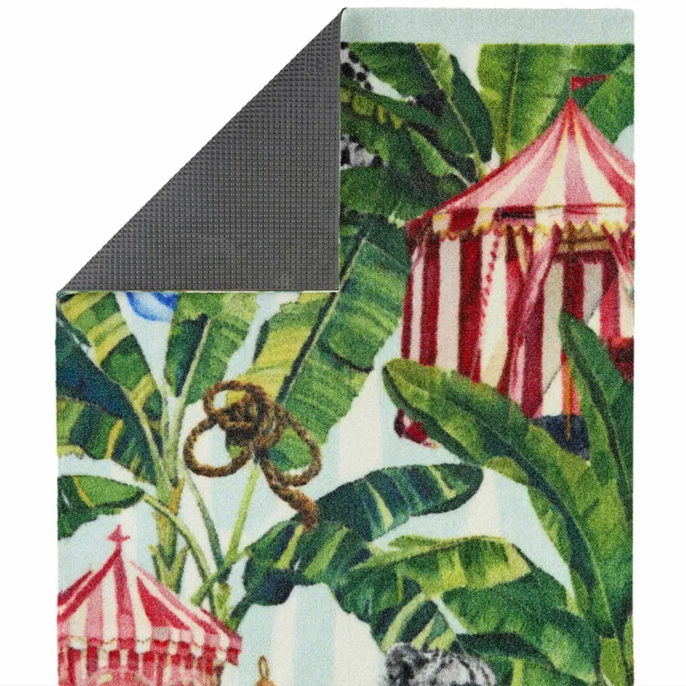 Lux Leopard Runner Rug - Multi