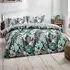 Arizona Double Duvet Cover Set - Green, Polycotton