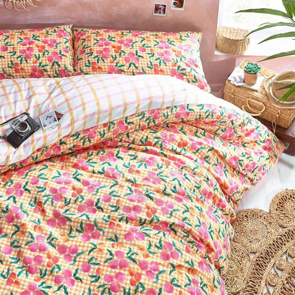 Juicy Single Duvet Cover Set - Multi, Polycotton