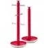 Swan Towel Pole and Mug Set - Red
