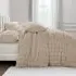 Alpine Double Duvet Set - Beige, Faux Fur