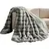Alpine Husky Throw 200x240cm - Grey, Faux Fur