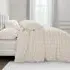 Alpine Single Duvet Set - Cream, Faux Fur