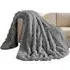 Alpine Throw 150 x 200cm - Silver, Faux Fur