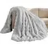 Alpine Throw 150x200cm - White, Faux Fur