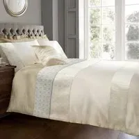 Pandora Single Duvet Set - Cream