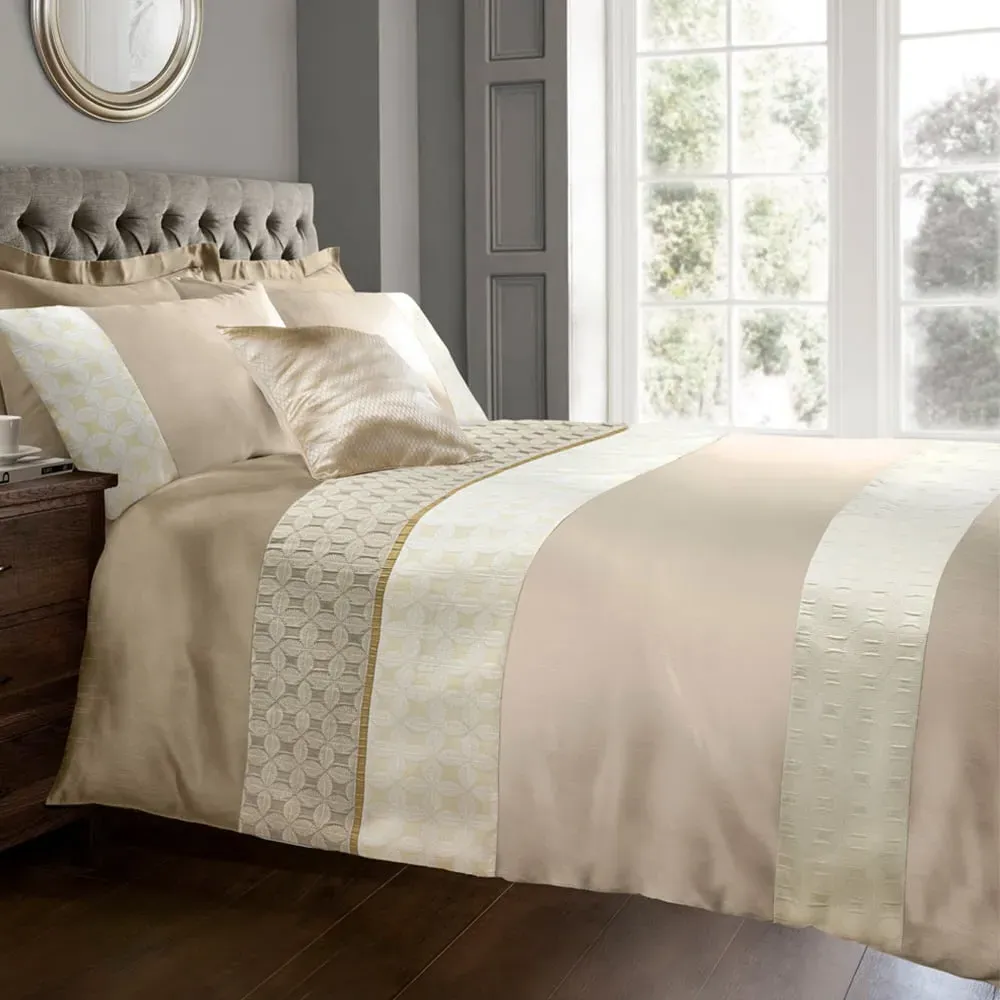 Pandora Single Duvet Set - Latte