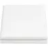 Percale Double Flat Sheet - White, Cotton