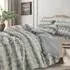Single Alpine Husky Duvet Set - Grey, Faux Fur