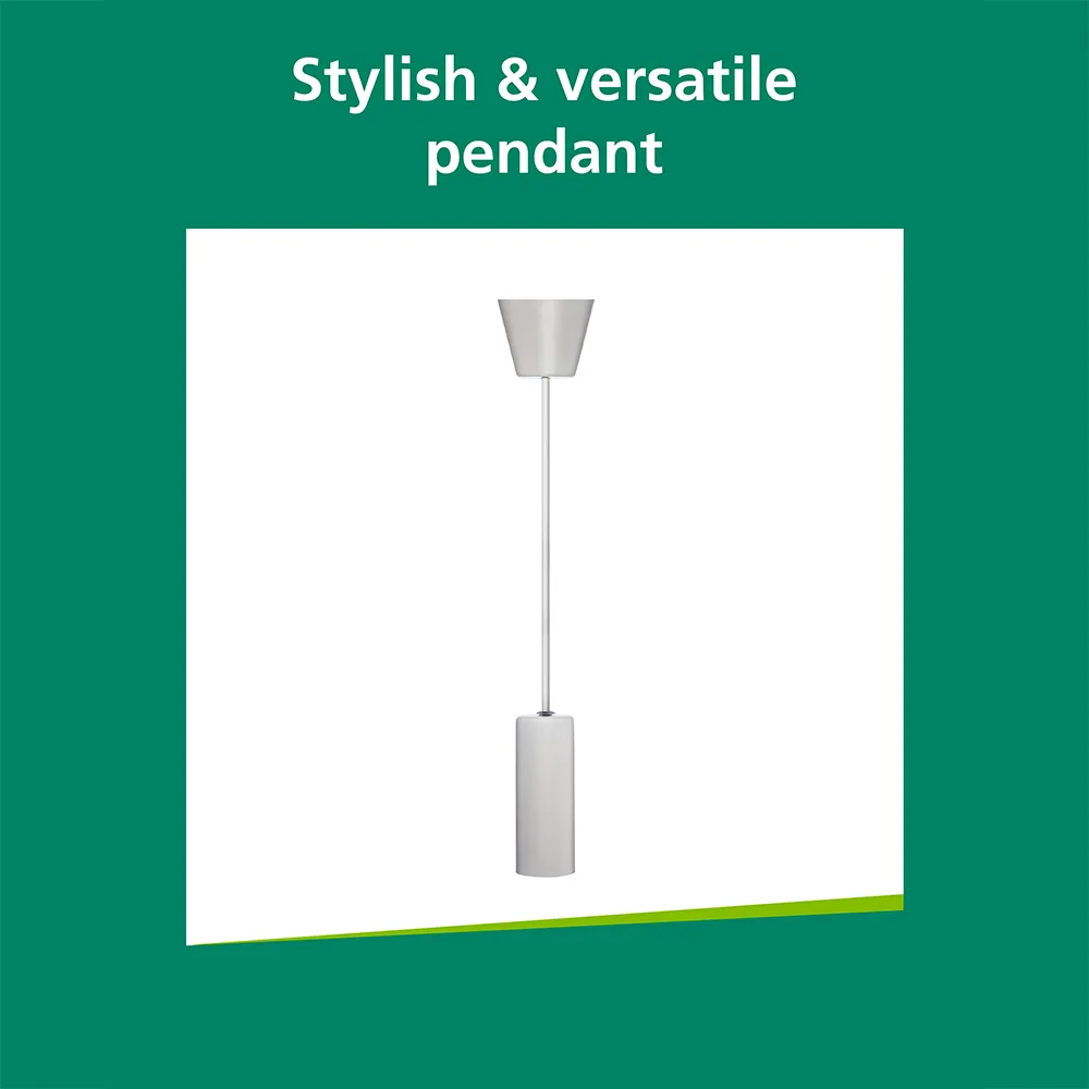 Sylpendant Ceiling Pendant Light - White, Metal