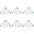 SylSpot 6 Pack Recessed LED Spotlight - Warm White, 4.8W