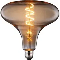 Amber E27 Twist Short Horn Bulb - Yellow