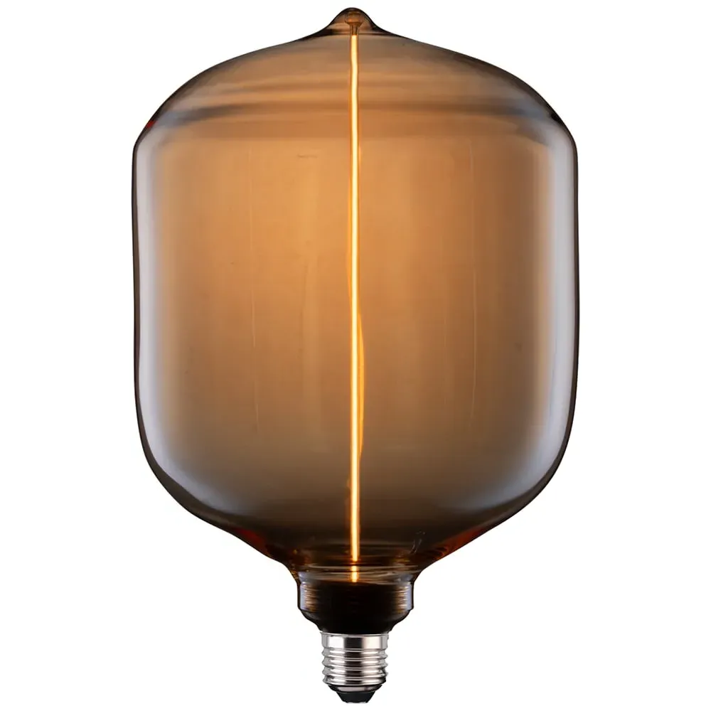 Amber E27 Vertical Filament Bulb - Yellow