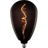 Decorative Filament E27 Bulb 50L - Warm White, Black
