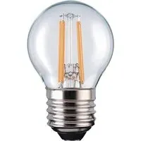 FIL Miniglobe 470L E27 Light Bulb - Warm White