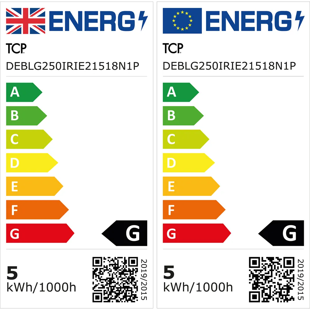 TCP E27 Iridescent LED Bulb - Multi