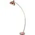 Arco Arched Floor Lamp - Red, Rose Gold