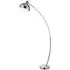 Arco Arched Floor Lamp - White, Chrome