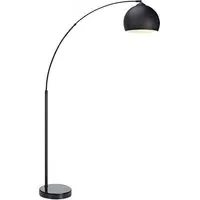Arquer Arc Floor Lamp - Black, Marble