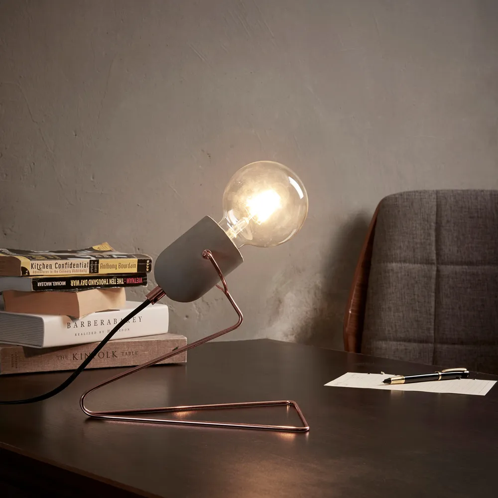 Pettit Desk Lamp - Rose Gold