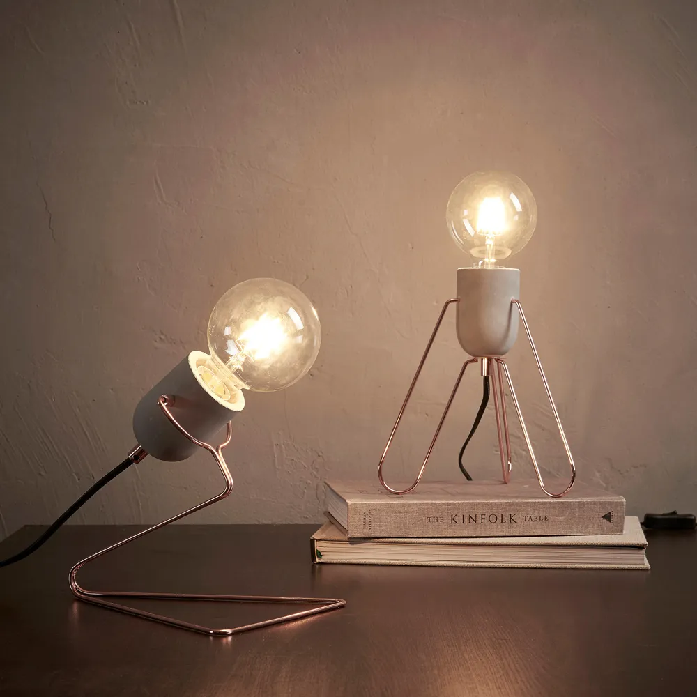 Pettit Desk Lamp - Rose Gold