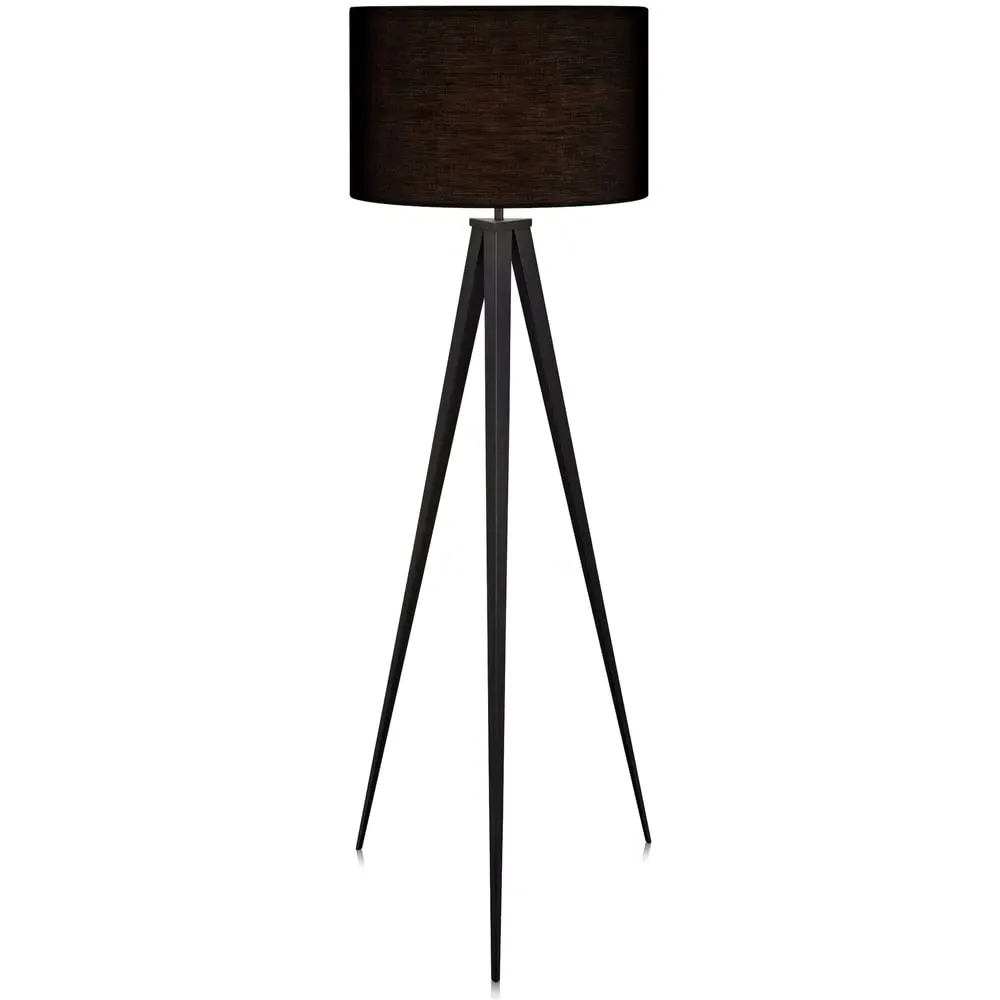 Romanza Tripod Floor Lamp - Black
