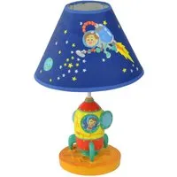 Teamson Kids Outer Space LED Table Lamp - Blue