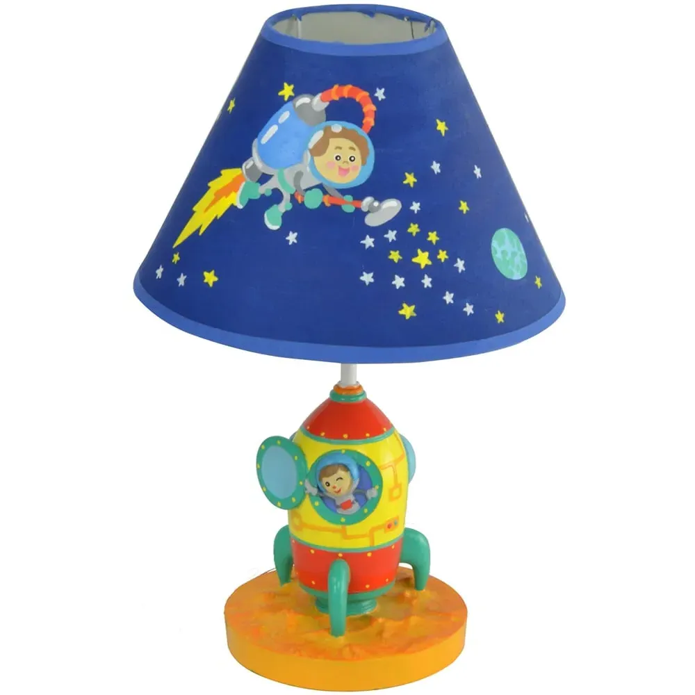 Teamson Kids Outer Space LED Table Lamp - Blue image
