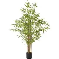 150cm Artificial Bamboo Plant in Pot - Green