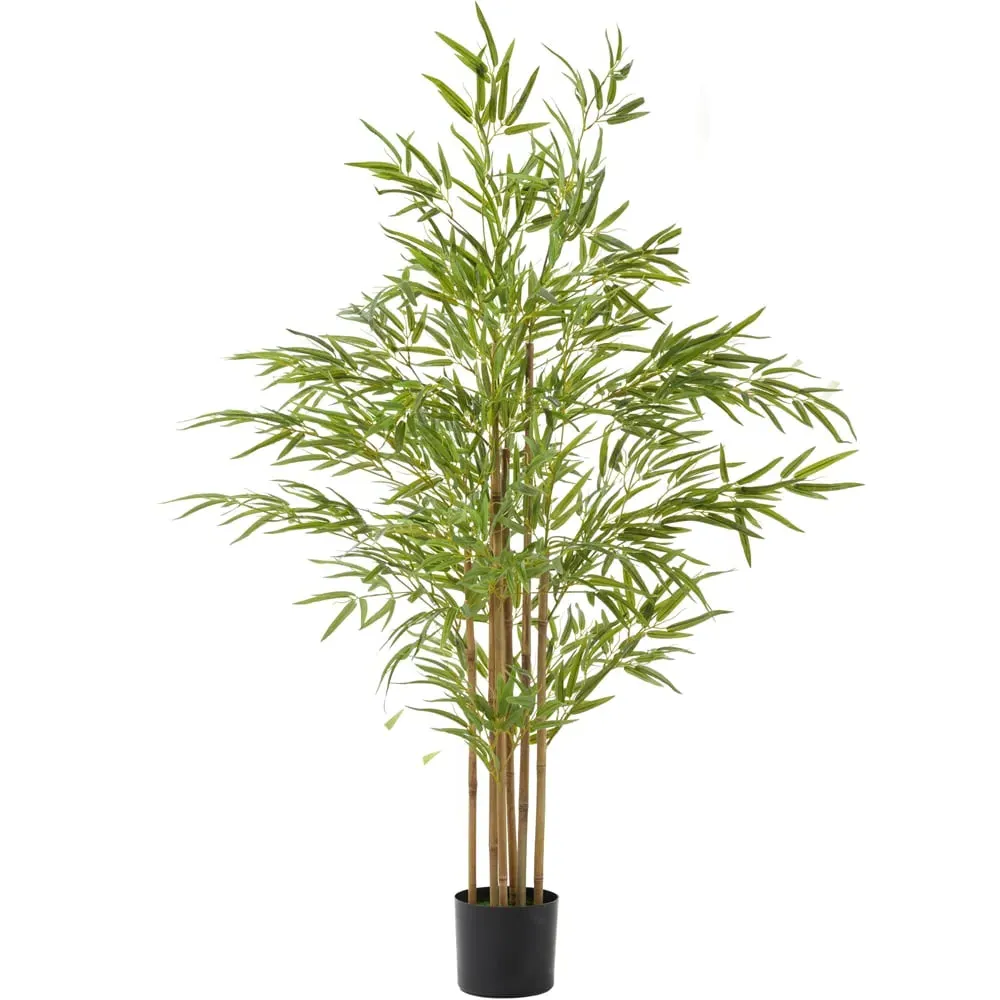 150cm Artificial Bamboo Plant in Pot - Green