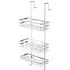 3 Shelf Hanging Shower Caddy - Silver, Stainless Steel