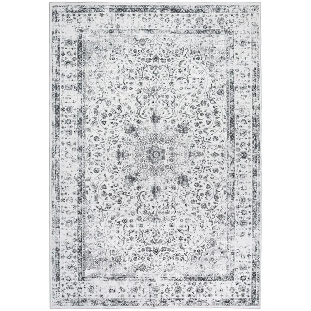 Aliya Washable Rug - Grey