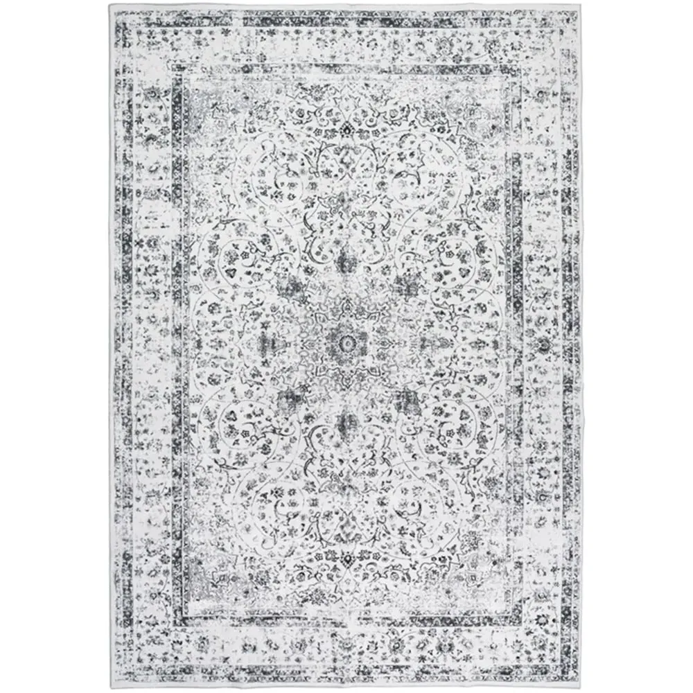 Aliya Washable Rug - Grey