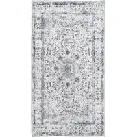 Aliya Washable Rug - Grey