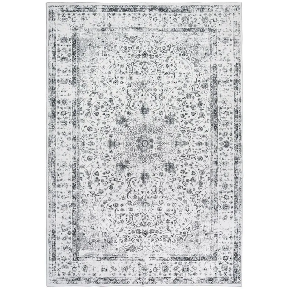 Aliya Washable Rug - Grey