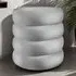 Altu Storage Stool with Cushioned Lid - Grey, Velvet