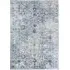 Amara Vintage Non Slip Rug - Blue, Synthetic Wool