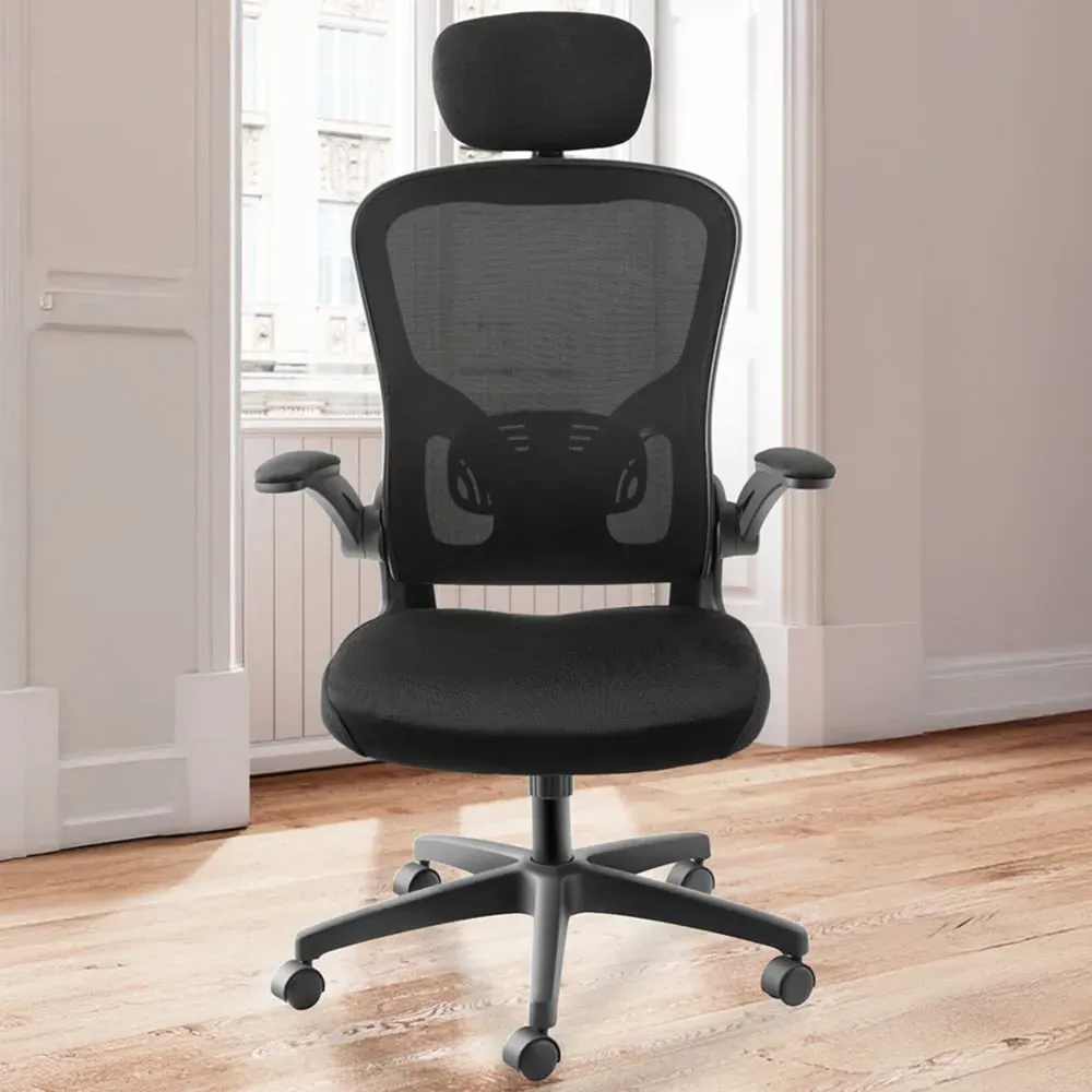 Arges Adjustable Office Chair - Black