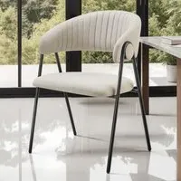 Bedano Set of 2 Dining Chairs - Greige